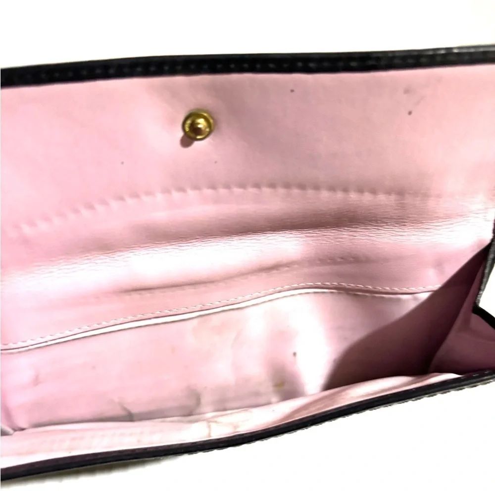Coach vintage Black Leather Wallet